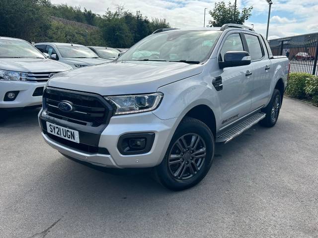 Ford Ranger Pick Up Double Cab Wildtrak 2.0 EcoBlue 213 Auto Pick Up Diesel Silver