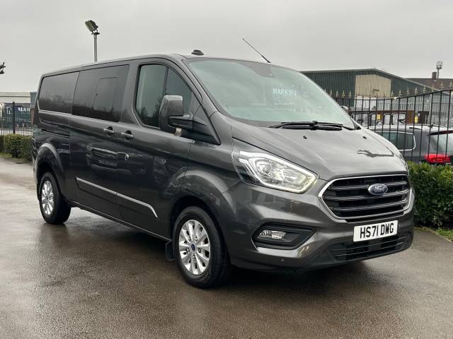 2022 Ford Transit Custom 2.0 EcoBlue 130ps Low Roof D/Cab Limited Van