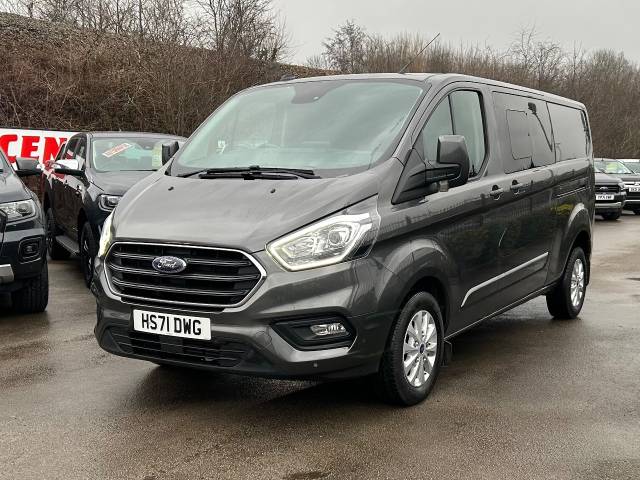 2022 Ford Transit Custom 2.0 EcoBlue 130ps Low Roof D/Cab Limited Van